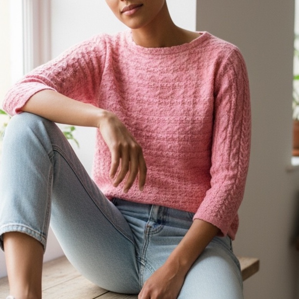 Ruby Rd. Coral Knit Top